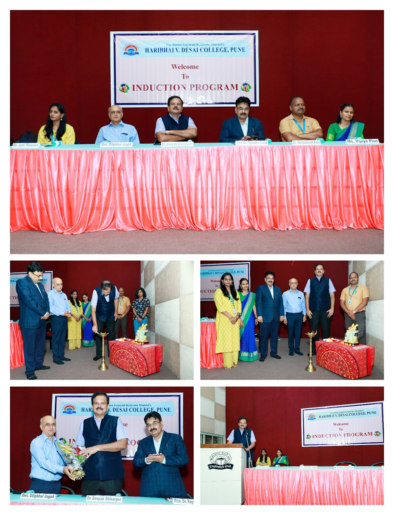 Induction Program Haribhai V Desai College